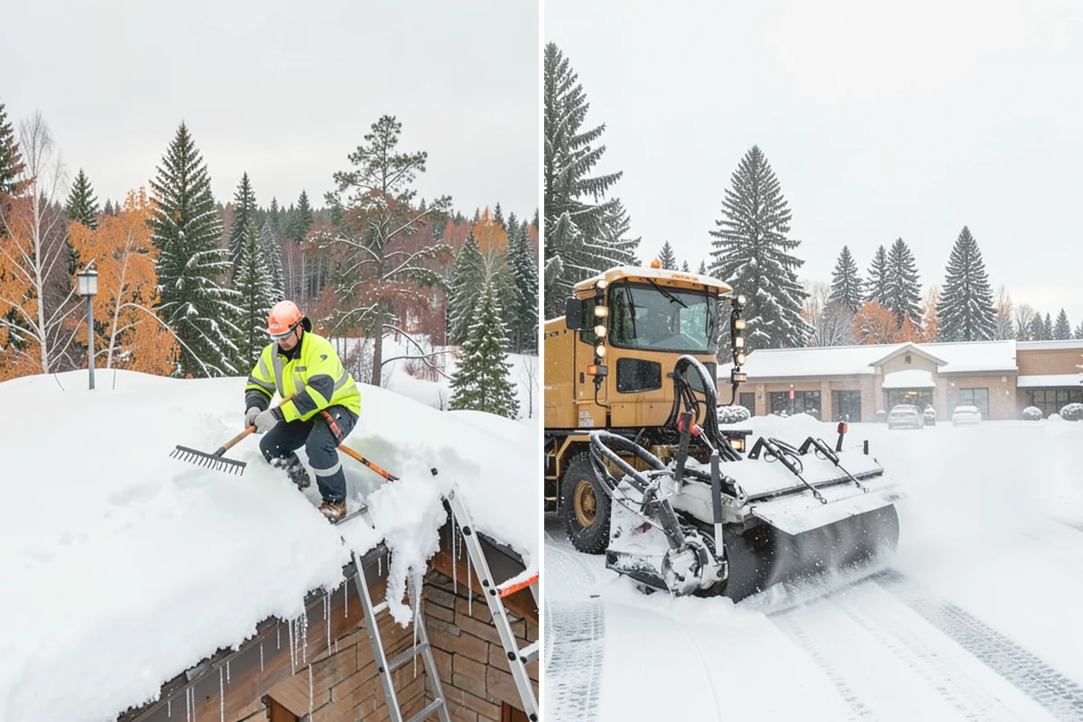 Condominium Snow Plowing in Steilacoom, Pierce County, WA - Review the site plan to separate deeded stalls from common lanes and visitor parking