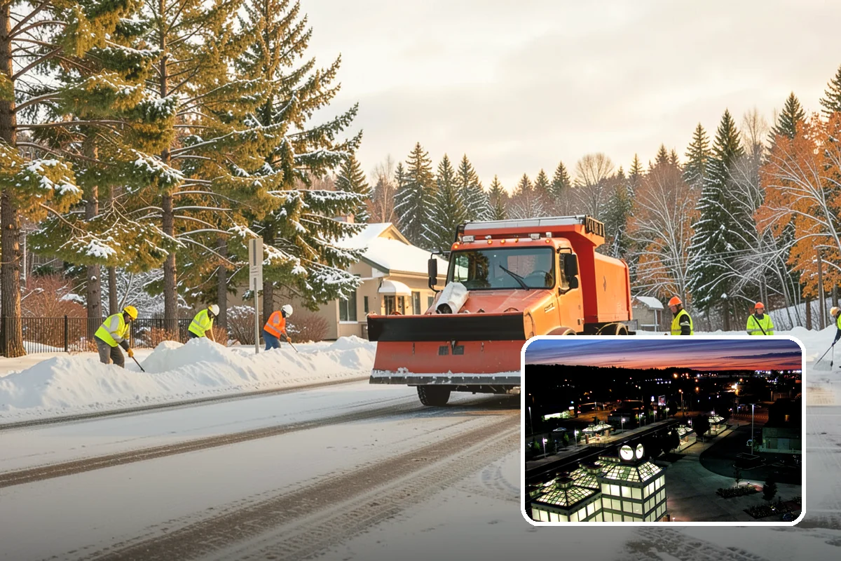 Condominium Snow Removal in Auburn, King County, WA - Clear shared entrances and covered ramp approaches