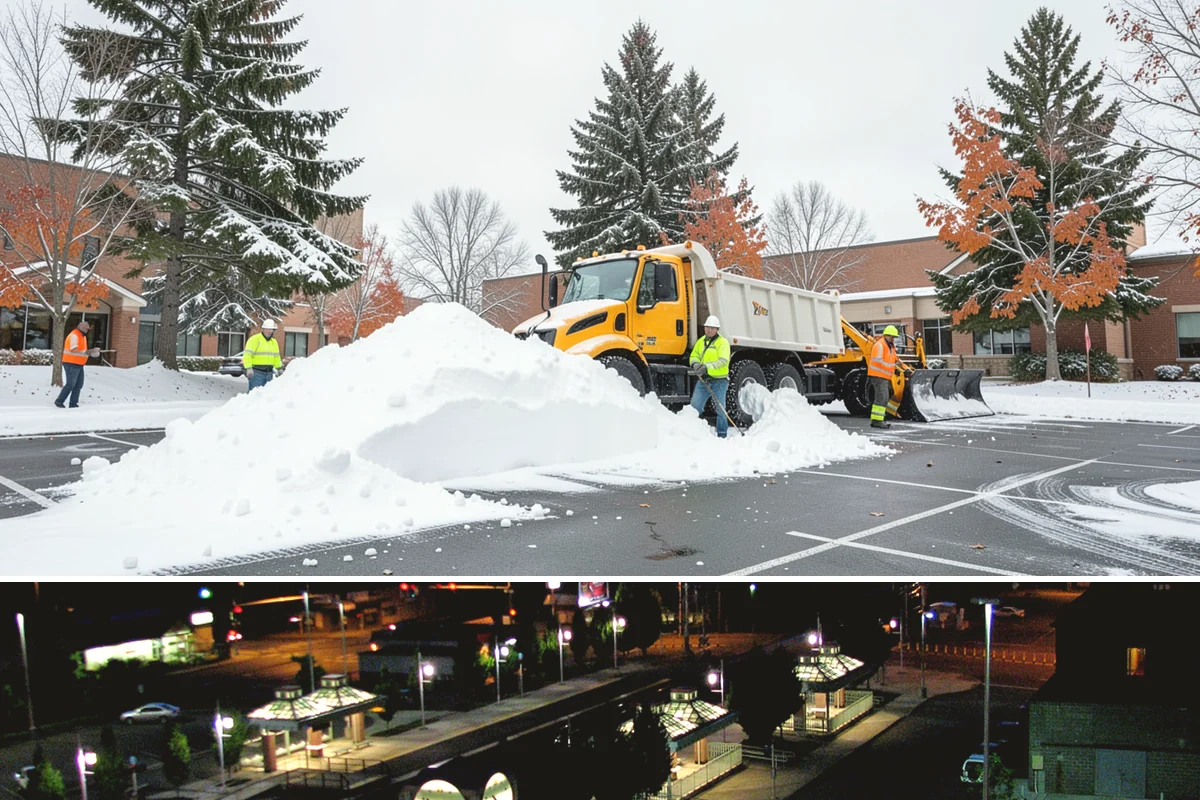Condominium Snow Removal in Auburn, King County, WA - Condominium properties face the greatest ice risk during January's longest, coldest nights when shaded surfaces never fully thaw.
