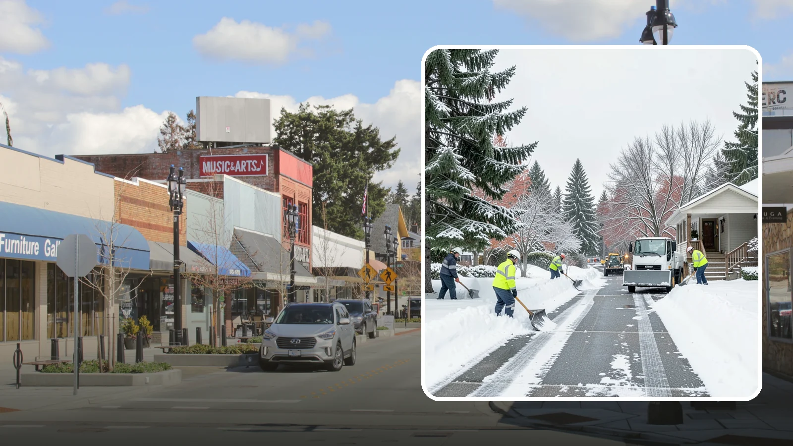 Condominium Snow Removal in Bothell, King County, WA - Keep condo entrances, shared lots, and walkways safe for owners and guests through Western Washington's icy winter stretches.
