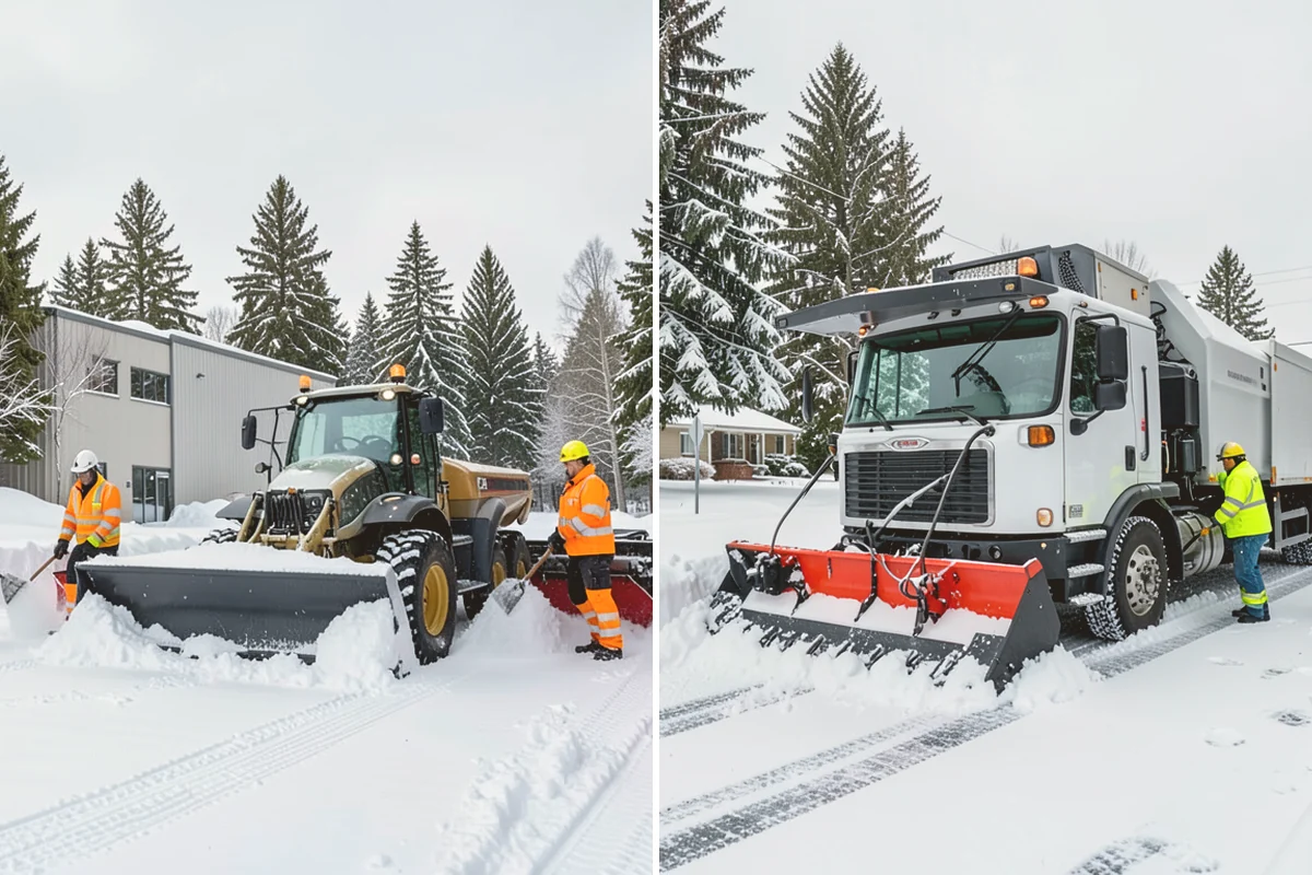 Condominium Snow Removal in Bothell, King County, WA - Identify owner parking, guest stalls, and covered ramp areas