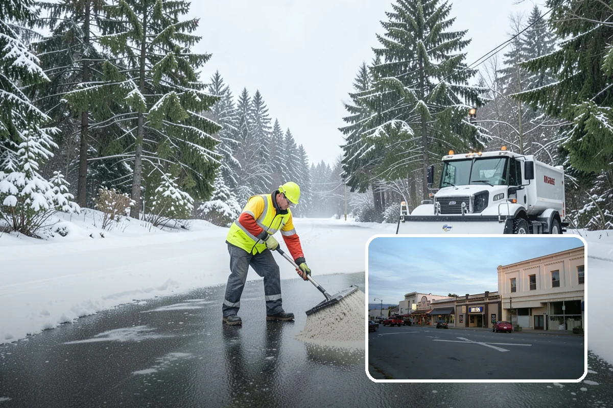 Condominium Snow Removal in Burlington, Skagit County, WA - Clear shared entrances and covered ramp approaches