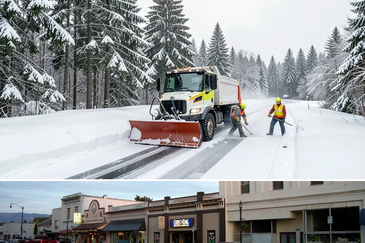 Condominium Snow Removal in Burlington, Skagit County, WA - Condominium properties face the greatest ice risk during January's longest, coldest nights when shaded surfaces never fully thaw.