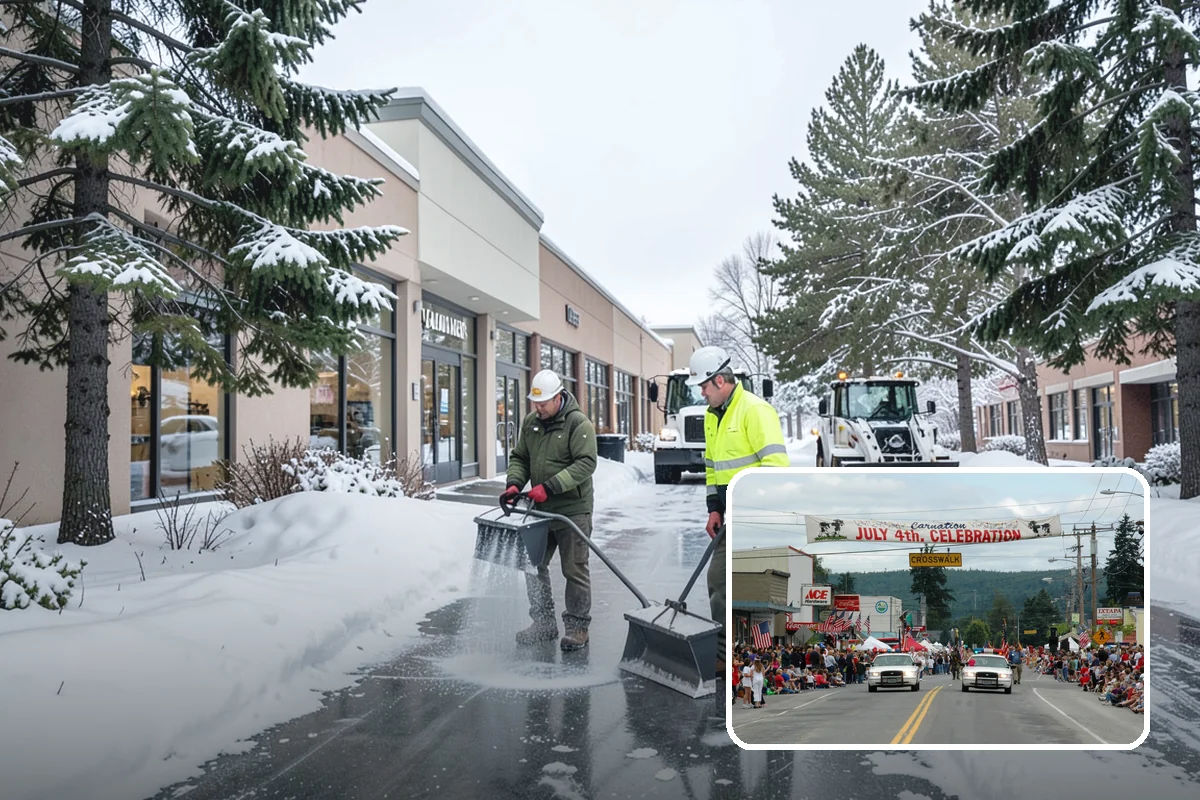 Condominium Snow Removal in Carnation, King County, WA - Clear shared entrances and covered ramp approaches
