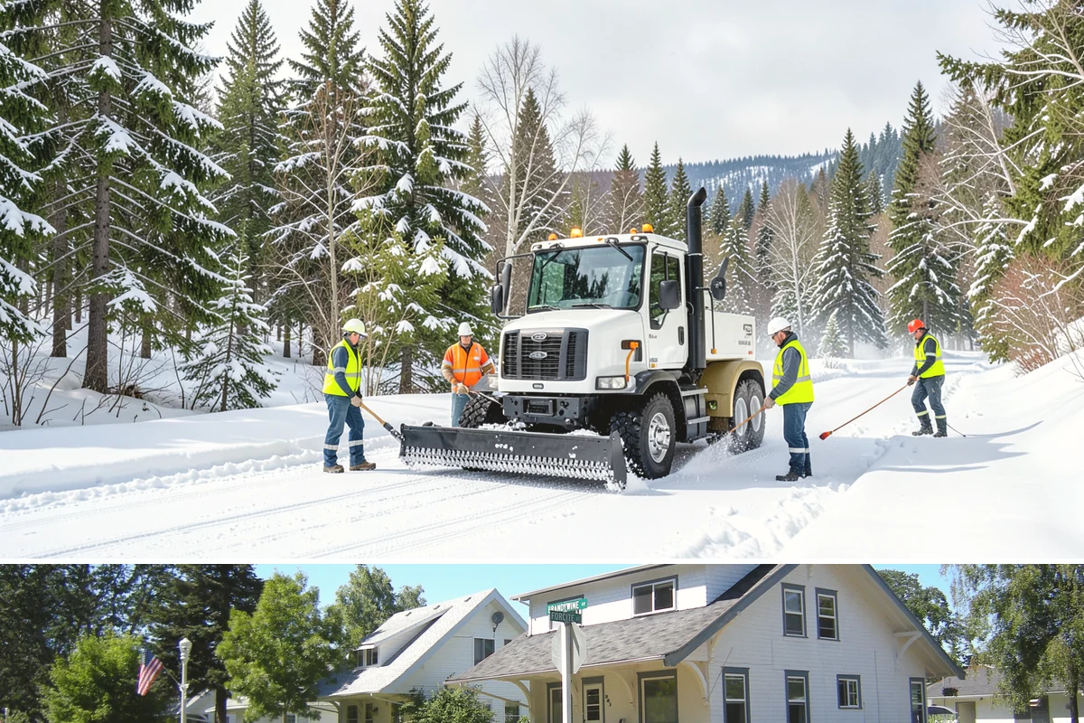 Condominium Snow Removal in DuPont, Pierce County, WA - Condominium properties face the greatest ice risk during January's longest, coldest nights when shaded surfaces never fully thaw.