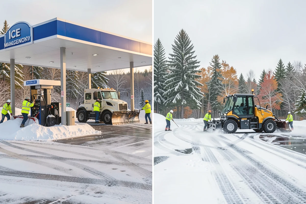 Condominium Snow Removal in Duvall, King County, WA - Identify owner parking, guest stalls, and covered ramp areas