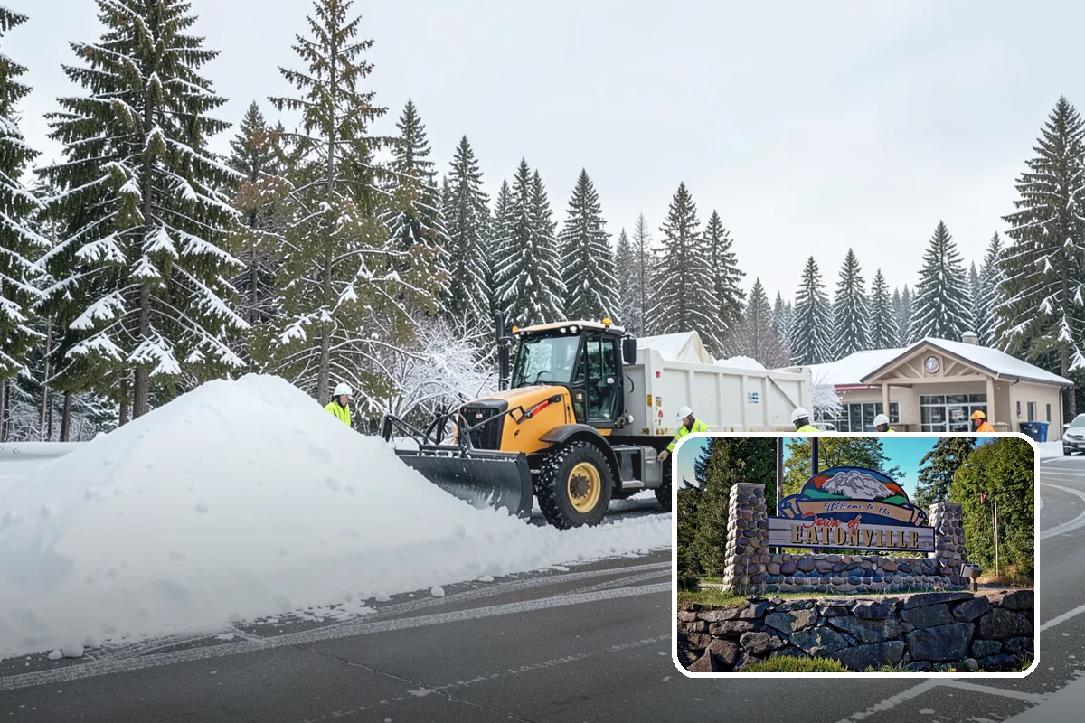 Condominium Snow Removal in Eatonville, Pierce County, WA - Clear shared entrances and covered ramp approaches