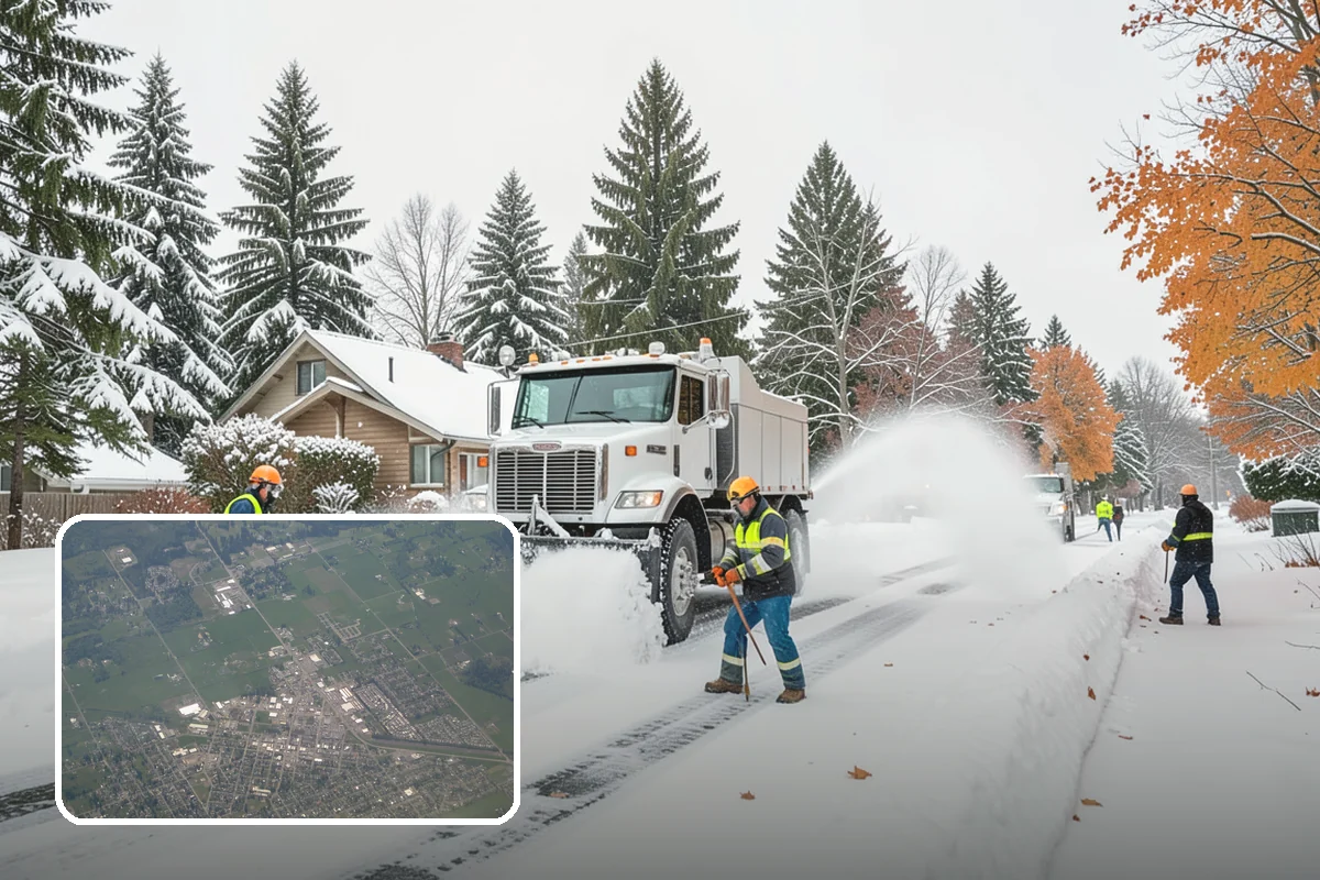 Condominium Snow Removal in Enumclaw, King County, WA - Clear shared entrances and covered ramp approaches