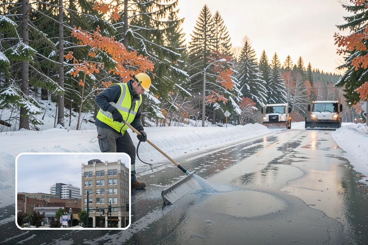 Condominium Snow Removal in Everett, Snohomish County, WA - Clear shared entrances and covered ramp approaches