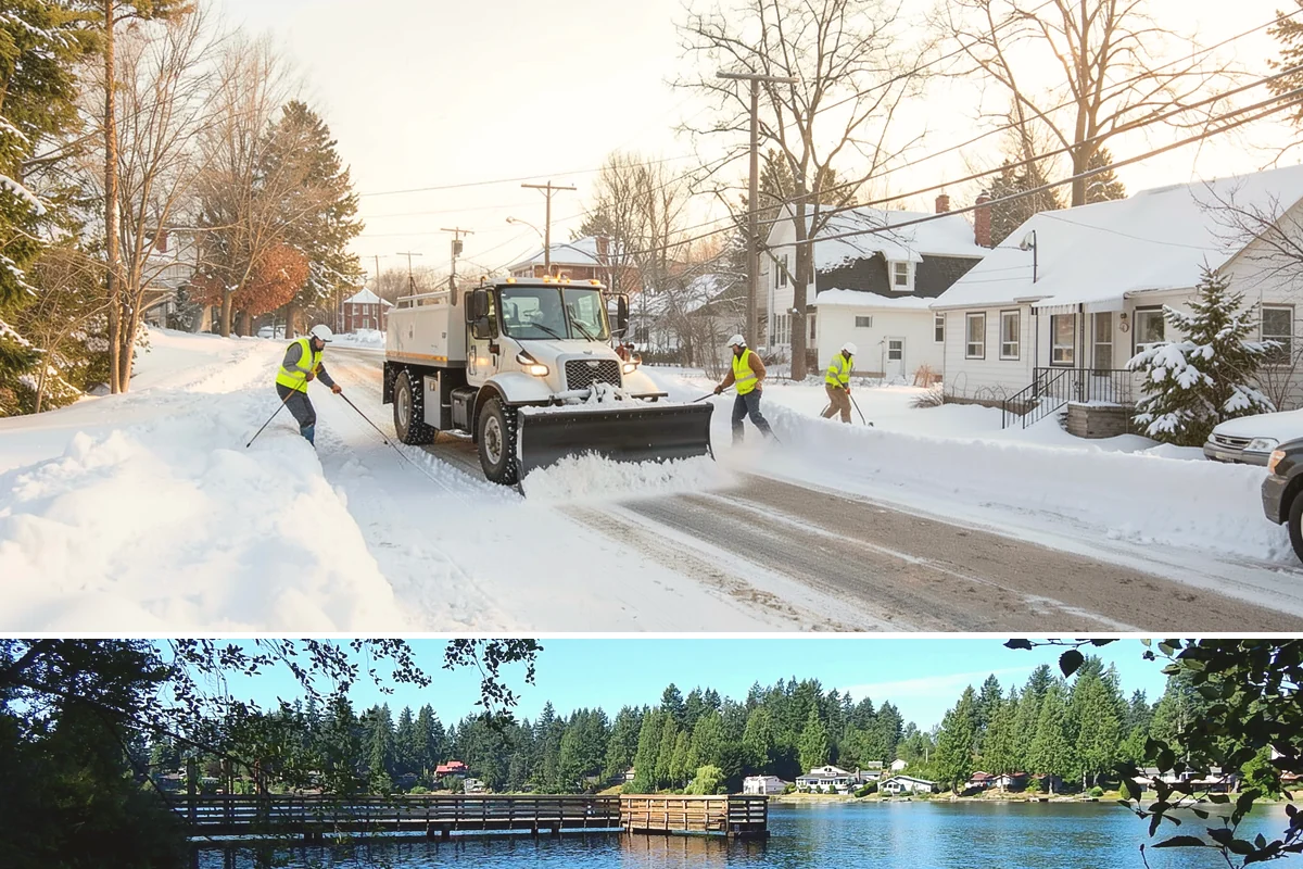 Condominium Snow Removal in Federal Way, King County, WA - Condominium properties face the greatest ice risk during January's longest, coldest nights when shaded surfaces never fully thaw.