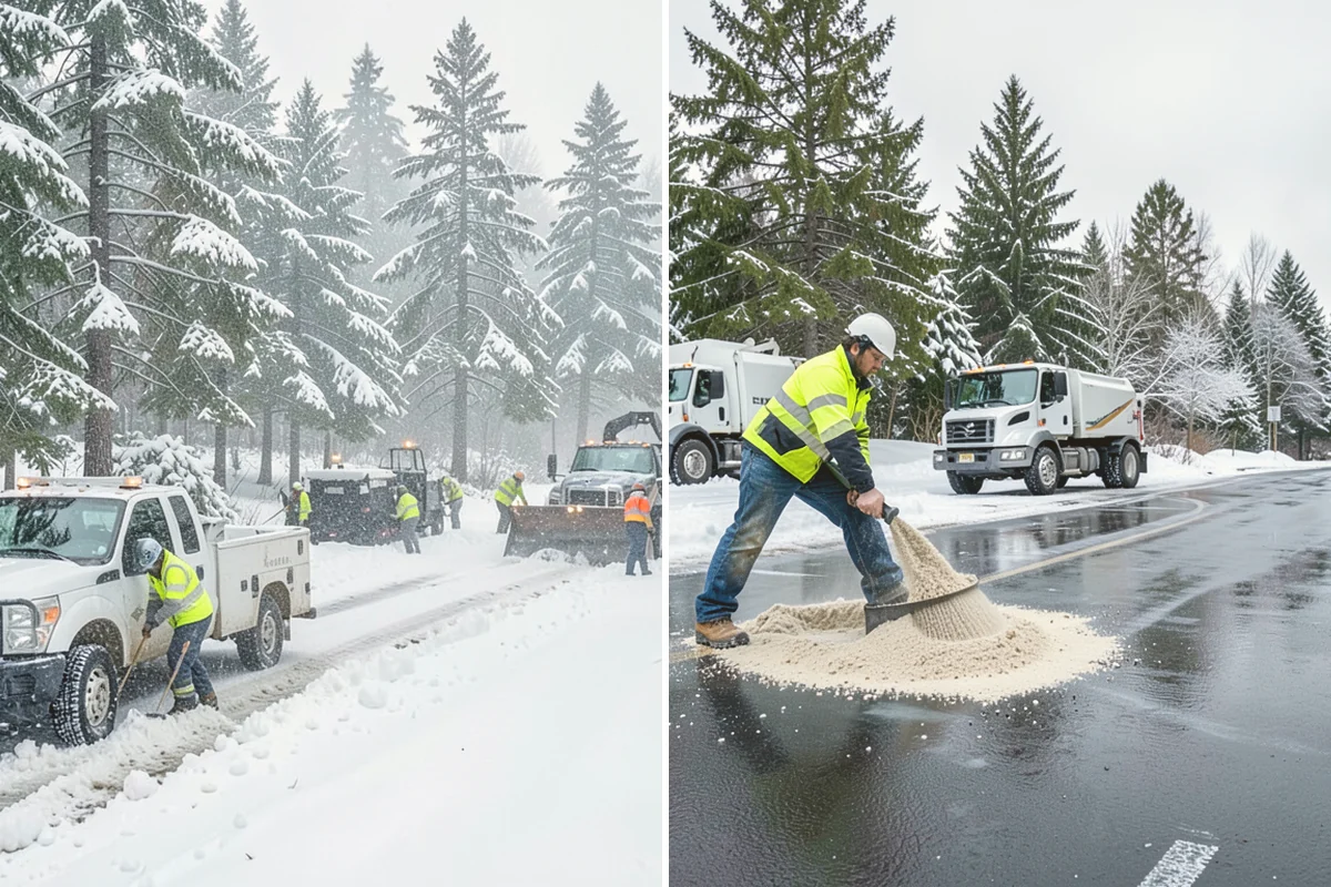 Condominium Snow Removal in Fife, Pierce County, WA - Identify owner parking, guest stalls, and covered ramp areas
