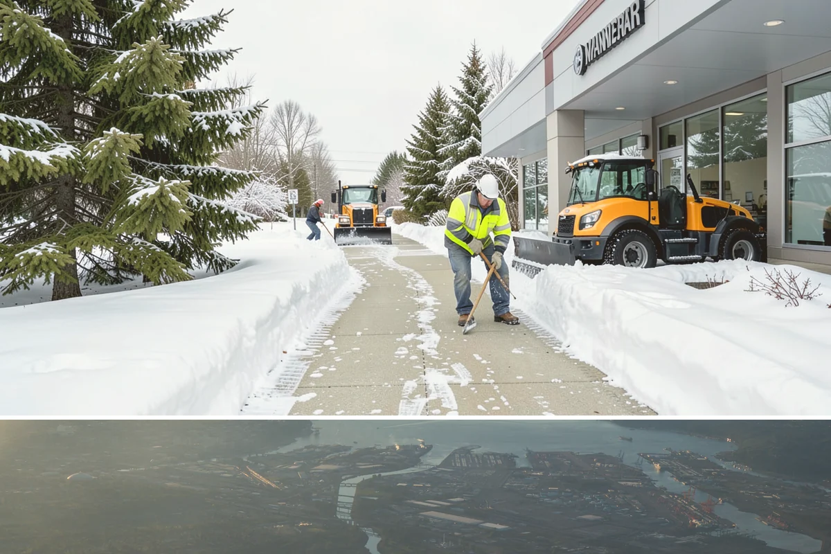 Condominium Snow Removal in Fife, Pierce County, WA - Condominium properties face the greatest ice risk during January's longest, coldest nights when shaded surfaces never fully thaw.