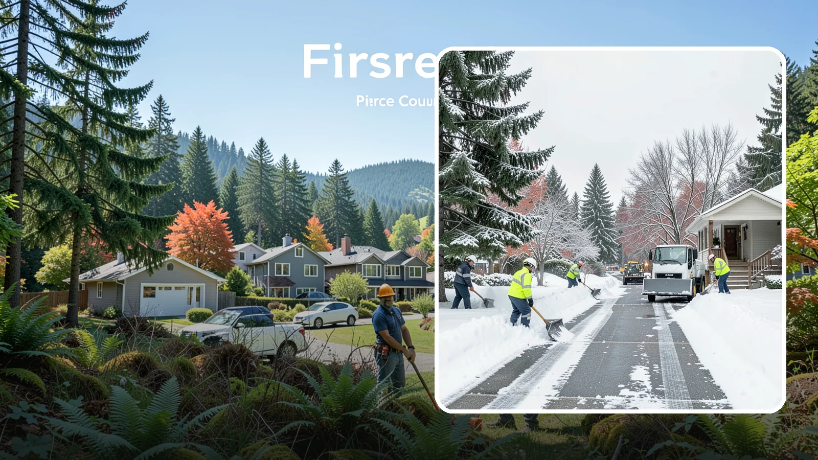 Condominium Snow Removal in Fircrest, Pierce County, WA - Keep condo entrances, shared lots, and walkways safe for owners and guests through Western Washington's icy winter stretches.
