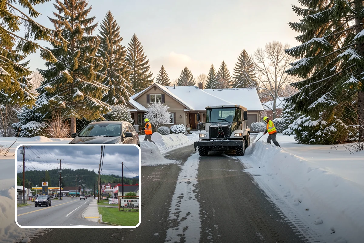 Condominium Snow Removal in Granite Falls, Snohomish County, WA - Clear shared entrances and covered ramp approaches