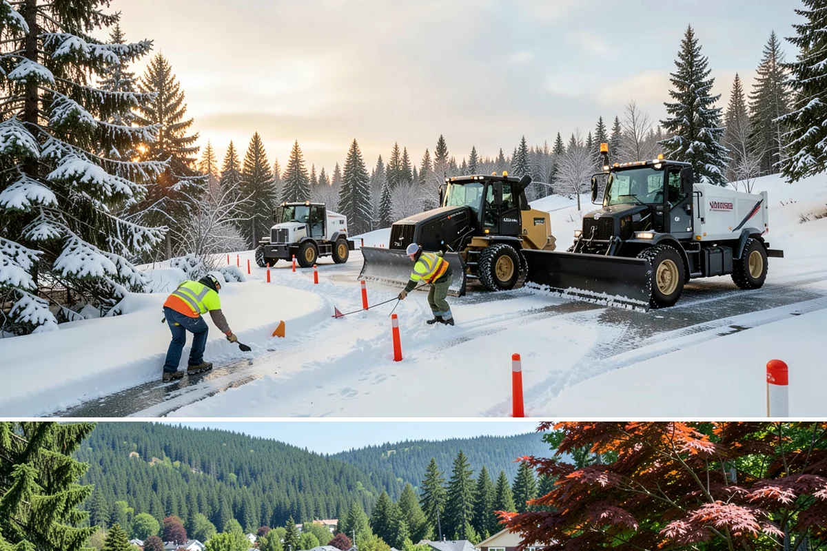 Condominium Snow Removal in Index, Snohomish County, WA - Condominium properties face the greatest ice risk during January's longest, coldest nights when shaded surfaces never fully thaw.