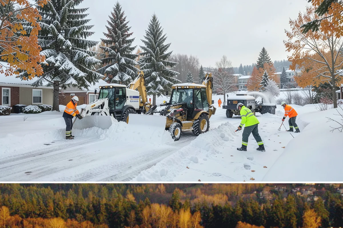 Condominium Snow Removal in Kenmore, King County, WA - Condominium properties face the greatest ice risk during January's longest, coldest nights when shaded surfaces never fully thaw.