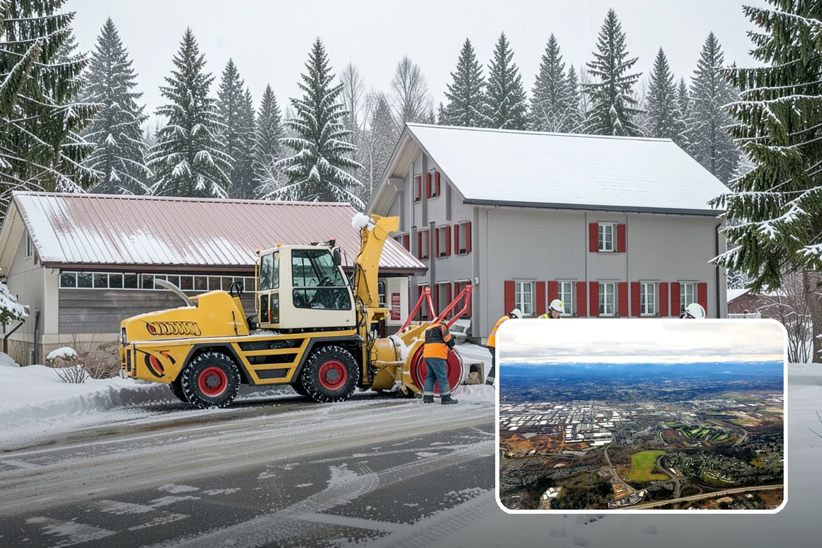 Condominium Snow Removal in Kent, King County, WA - Clear shared entrances and covered ramp approaches
