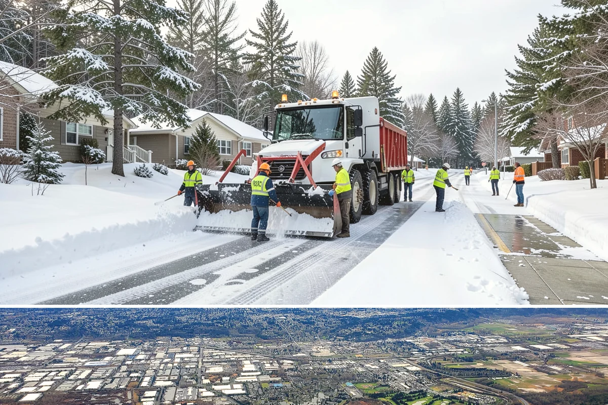 Condominium Snow Removal in Kent, King County, WA - Condominium properties face the greatest ice risk during January's longest, coldest nights when shaded surfaces never fully thaw.