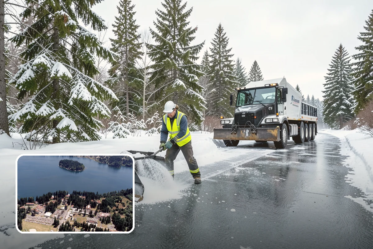 Condominium Snow Removal in Lakewood, Pierce County, WA - Clear shared entrances and covered ramp approaches