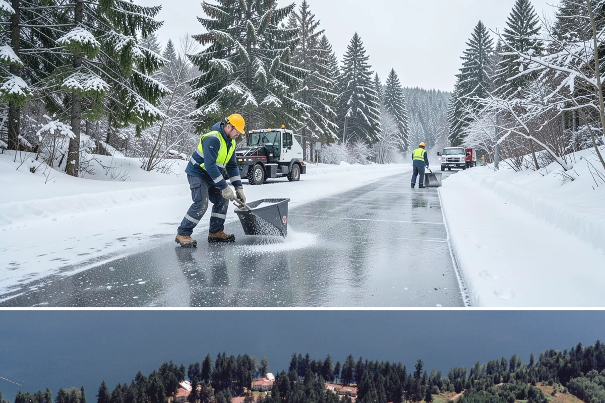 Condominium Snow Removal in Lakewood, Pierce County, WA - Condominium properties face the greatest ice risk during January's longest, coldest nights when shaded surfaces never fully thaw.