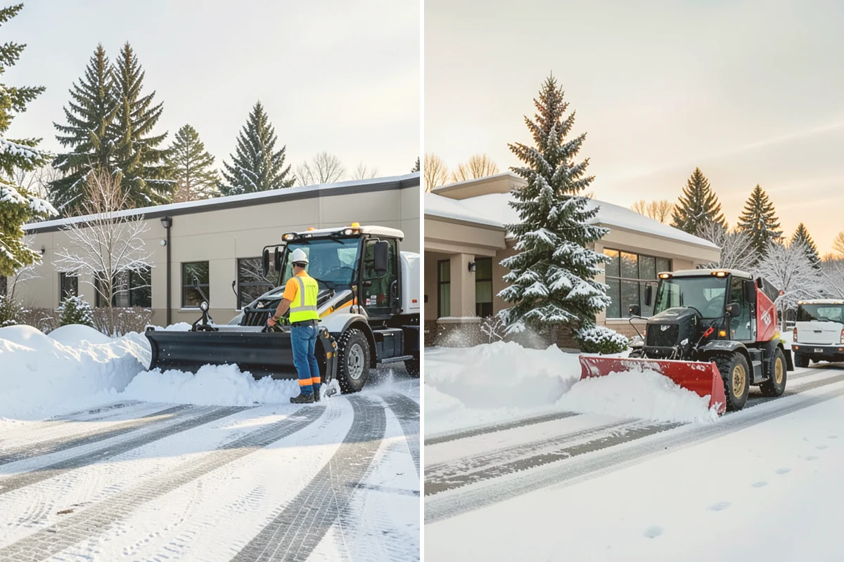 Condominium Snow Removal in Langley, Island County, WA - Identify owner parking, guest stalls, and covered ramp areas