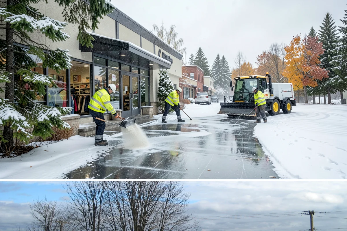 Condominium Snow Removal in Langley, Island County, WA - Condominium properties face the greatest ice risk during January's longest, coldest nights when shaded surfaces never fully thaw.