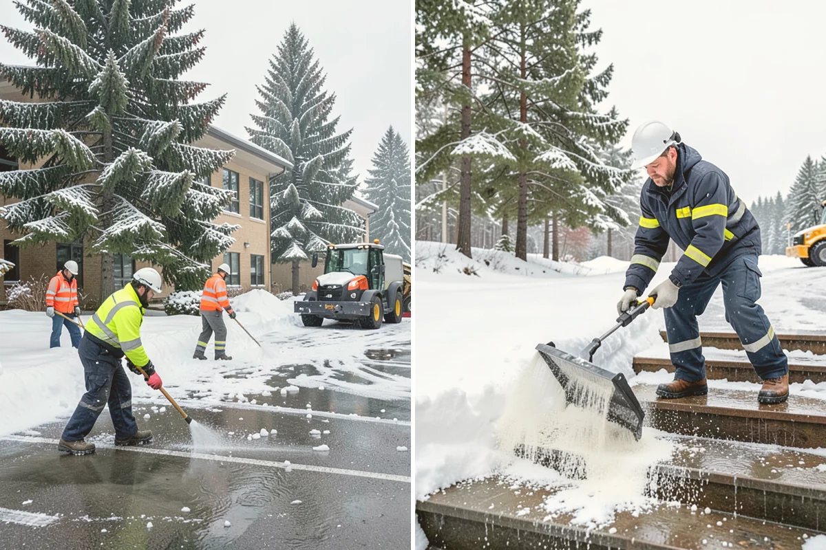 Condominium Snow Removal in Lynnwood, Snohomish County, WA - Identify owner parking, guest stalls, and covered ramp areas
