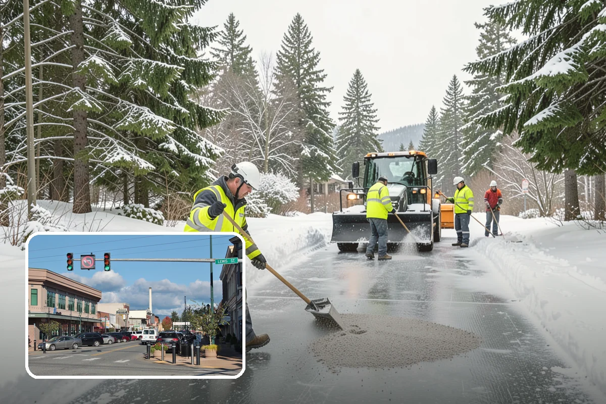 Condominium Snow Removal in Monroe, Snohomish County, WA - Clear shared entrances and covered ramp approaches