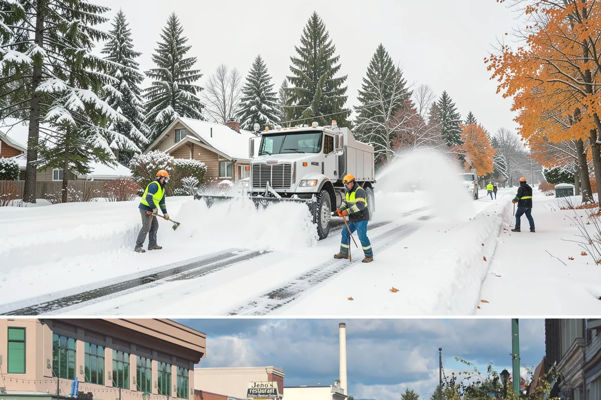 Condominium Snow Removal in Monroe, Snohomish County, WA - Condominium properties face the greatest ice risk during January's longest, coldest nights when shaded surfaces never fully thaw.