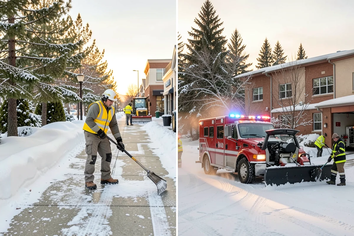 Condominium Snow Removal in Normandy Park, King County, WA - Identify owner parking, guest stalls, and covered ramp areas