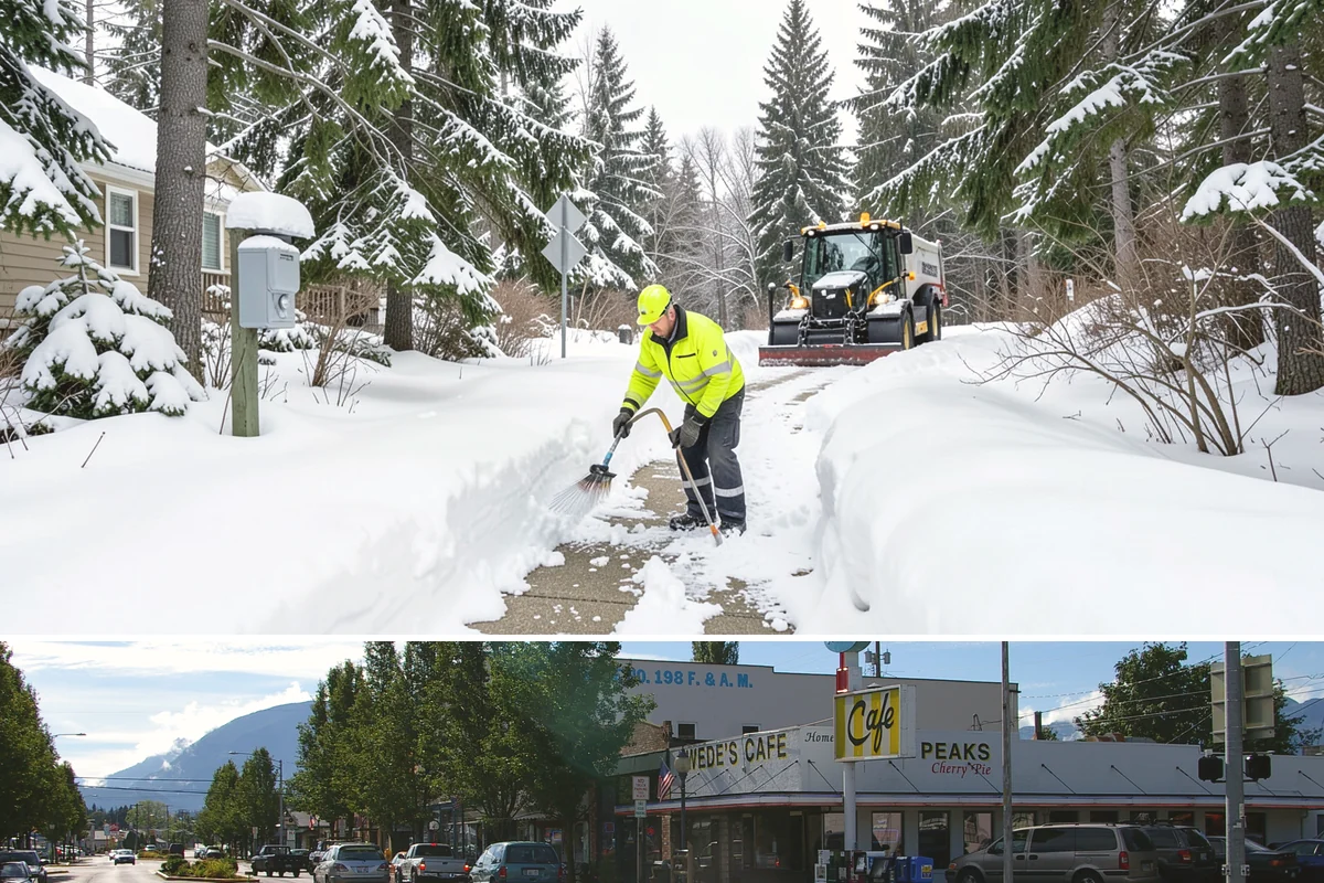 Condominium Snow Removal in North Bend, King County, WA - Condominium properties face the greatest ice risk during January's longest, coldest nights when shaded surfaces never fully thaw.