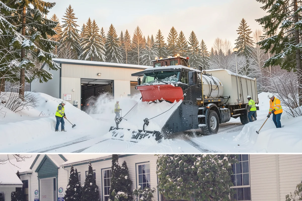 Condominium Snow Removal in Pacific, King County, WA - Condominium properties face the greatest ice risk during January's longest, coldest nights when shaded surfaces never fully thaw.