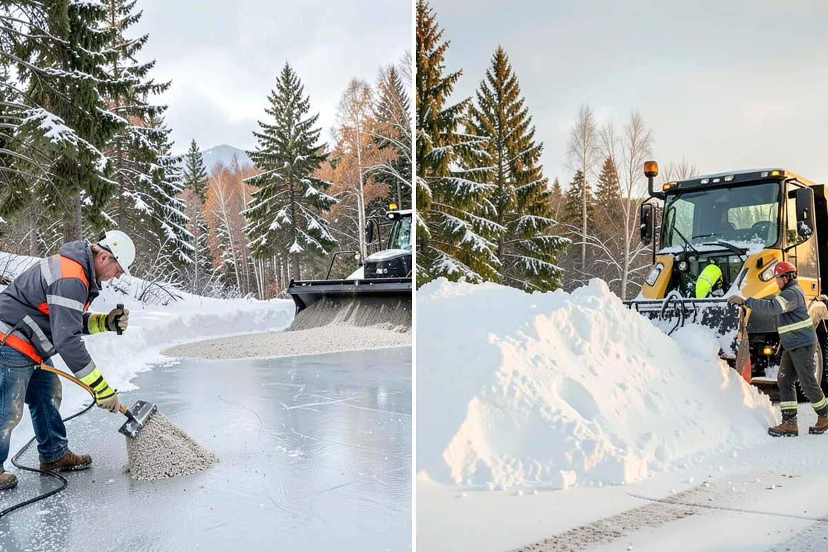 Condominium Snow Removal in SeaTac, King County, WA - Identify owner parking, guest stalls, and covered ramp areas