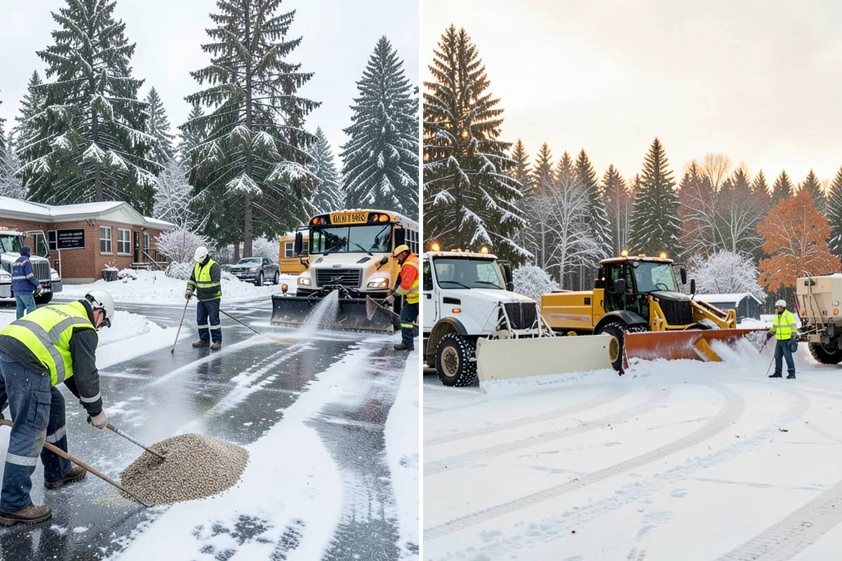 Condominium Snow Removal in Sedro-Woolley, Skagit County, WA - Identify owner parking, guest stalls, and covered ramp areas