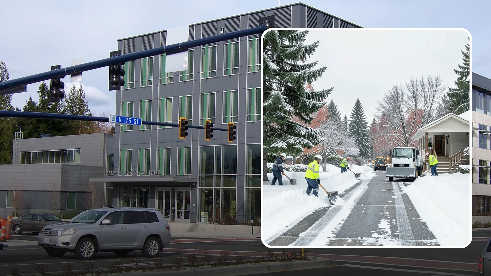 Condominium Snow Removal in Shoreline, King County, WA - Keep condo entrances, shared lots, and walkways safe for owners and guests through Western Washington's icy winter stretches.