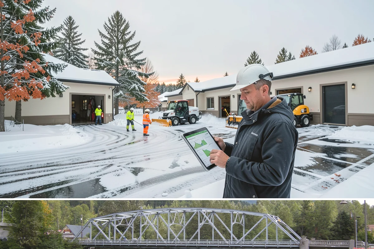 Condominium Snow Removal in Skykomish, King County, WA - Condominium properties face the greatest ice risk during January's longest, coldest nights when shaded surfaces never fully thaw.