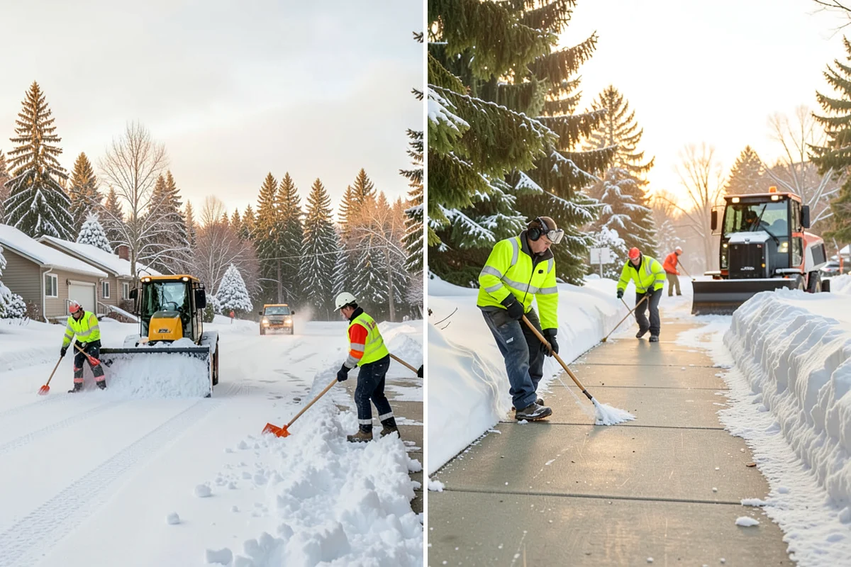 Condominium Snow Removal in Snoqualmie, King County, WA - Identify owner parking, guest stalls, and covered ramp areas