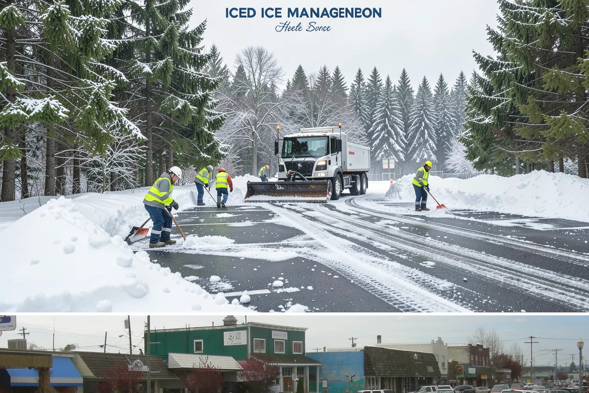 Condominium Snow Removal in Stanwood, Snohomish County, WA - Condominium properties face the greatest ice risk during January's longest, coldest nights when shaded surfaces never fully thaw.