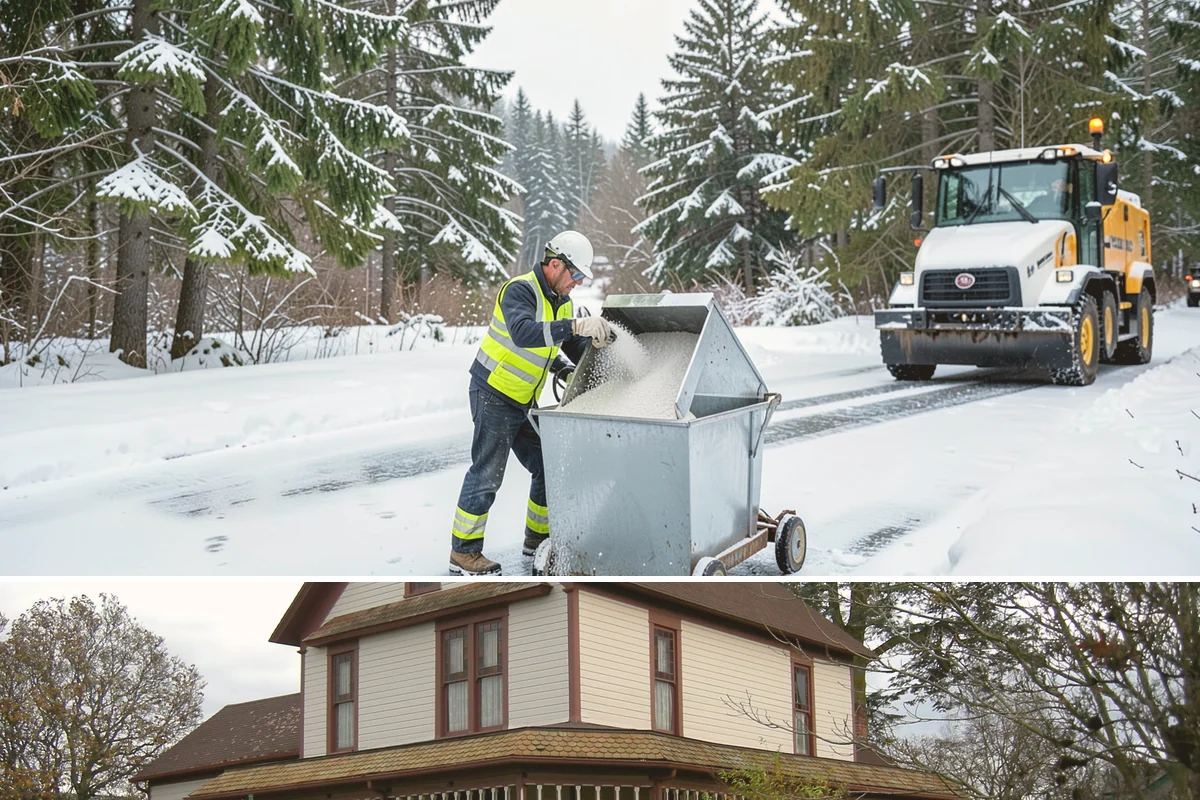 Condominium Snow Removal in Sumner, Pierce County, WA - Condominium properties face the greatest ice risk during January's longest, coldest nights when shaded surfaces never fully thaw.