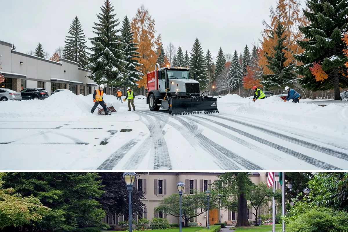 Condominium Snow Removal in Woodinville, King County, WA - Condominium properties face the greatest ice risk during January's longest, coldest nights when shaded surfaces never fully thaw.