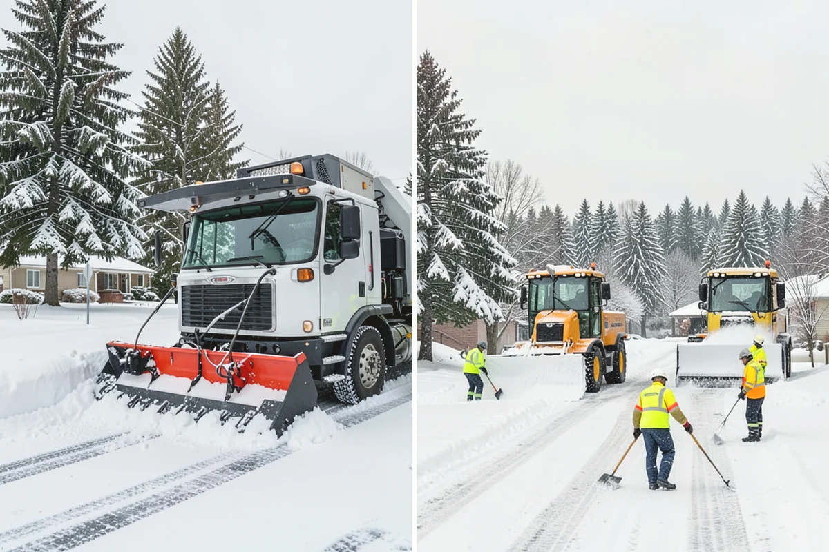 Construction Site Snow Removal in Anacortes, Skagit County, WA - Walk the site plan to identify access roads, staging, and hazards