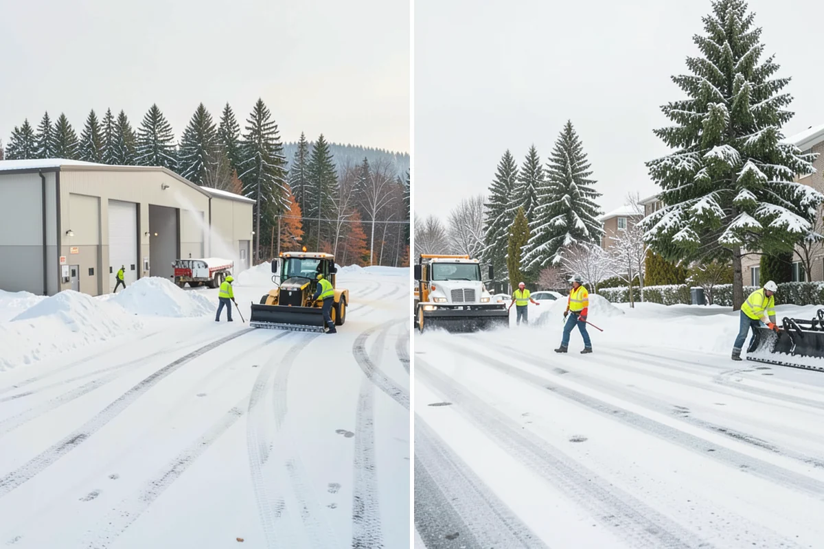 Construction Site Snow Removal in Black Diamond, King County, WA - Walk the site plan to identify access roads, staging, and hazards