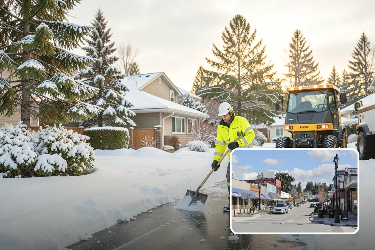 Construction Site Snow Removal in Bothell, King County, WA - Keeps trades and inspections on schedule despite winter weather
