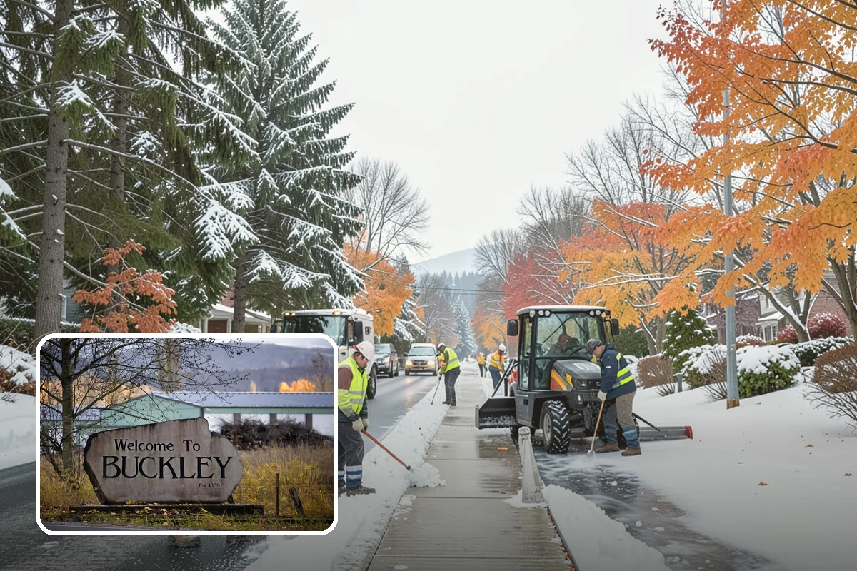 Construction Site Snow Removal in Buckley, Pierce County, WA - Keeps trades and inspections on schedule despite winter weather