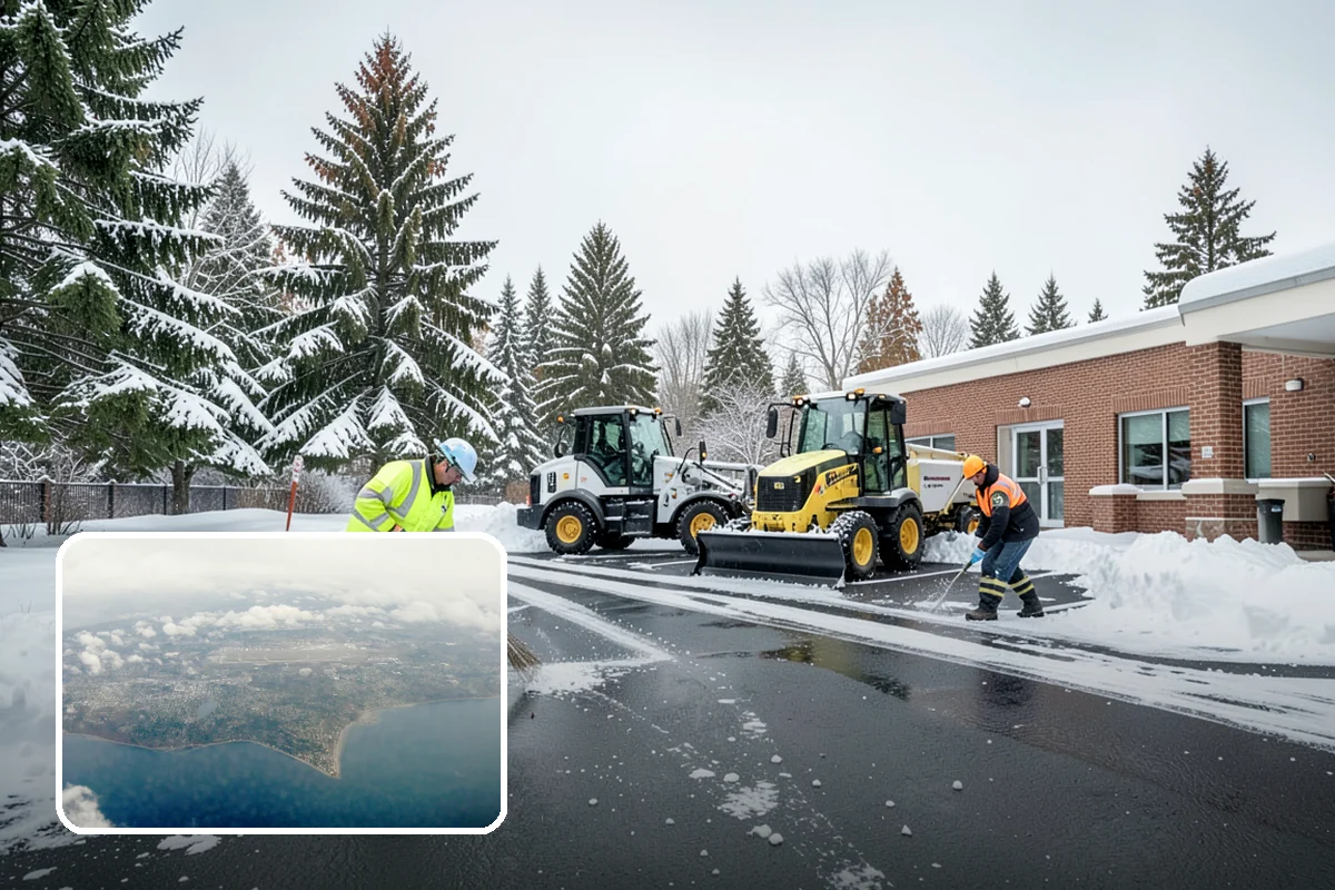 Construction Site Snow Removal in Burien, King County, WA - Keeps trades and inspections on schedule despite winter weather