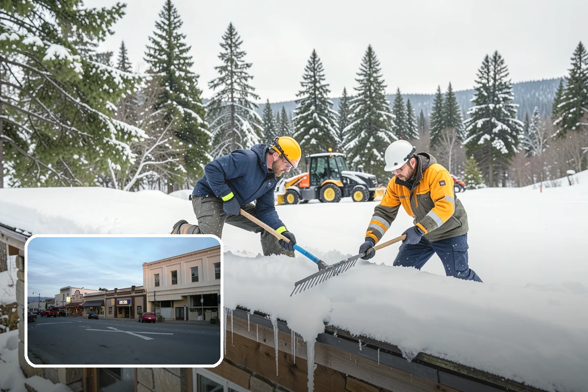 Construction Site Snow Removal in Burlington, Skagit County, WA - Keeps trades and inspections on schedule despite winter weather