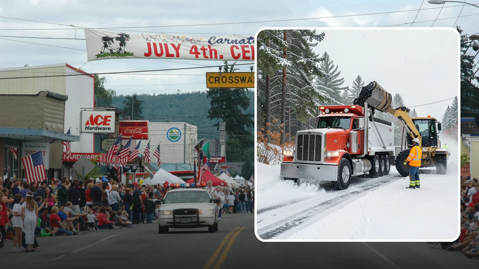 Construction Site Snow Removal in Carnation, King County, WA - We keep active Western Washington job sites open by clearing access roads, staging areas, and material yards so winter weather...