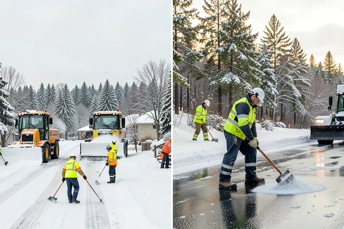 Construction Site Snow Removal in Concrete, Skagit County, WA - Walk the site plan to identify access roads, staging, and hazards