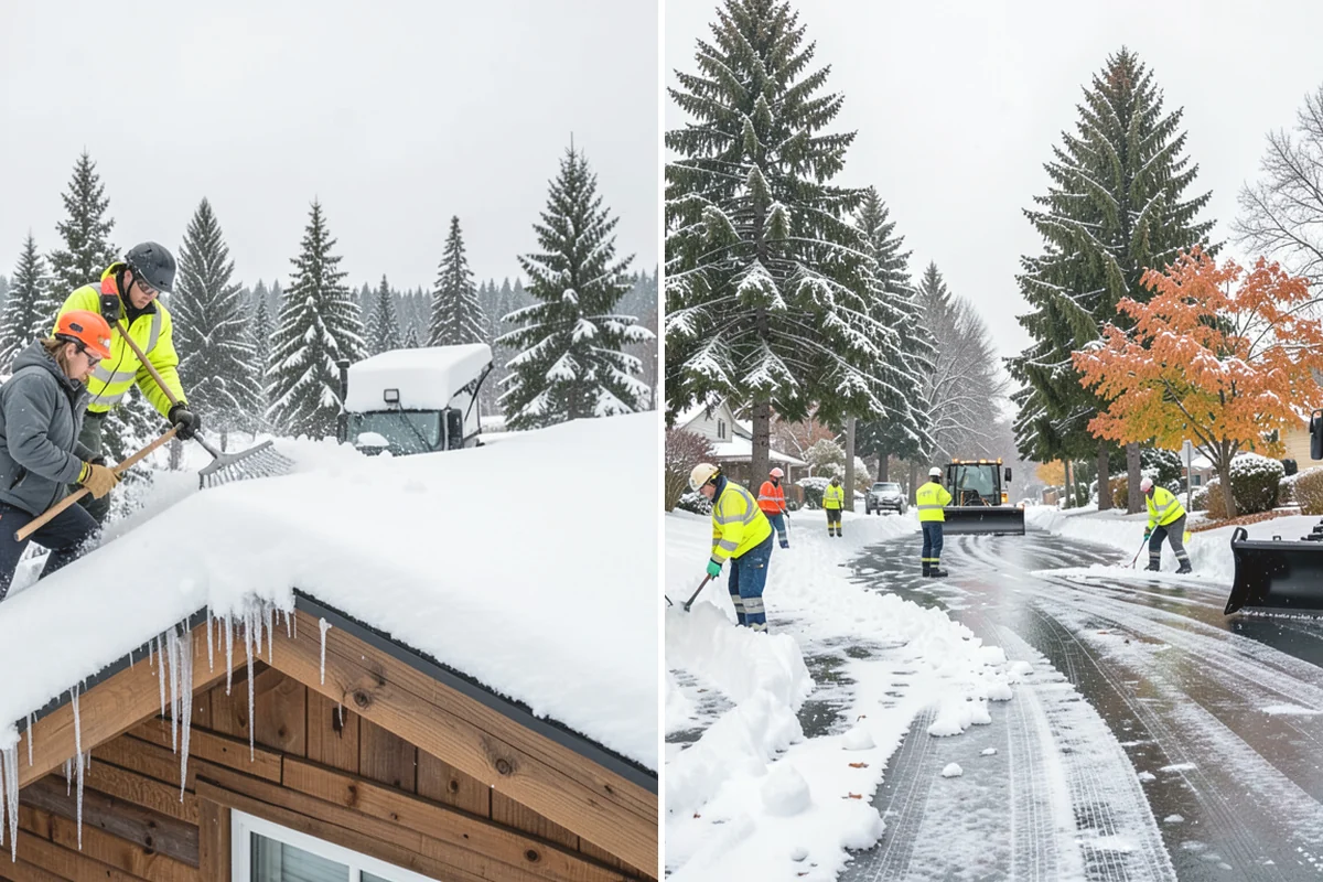 Construction Site Snow Removal in Duvall, King County, WA - Walk the site plan to identify access roads, staging, and hazards