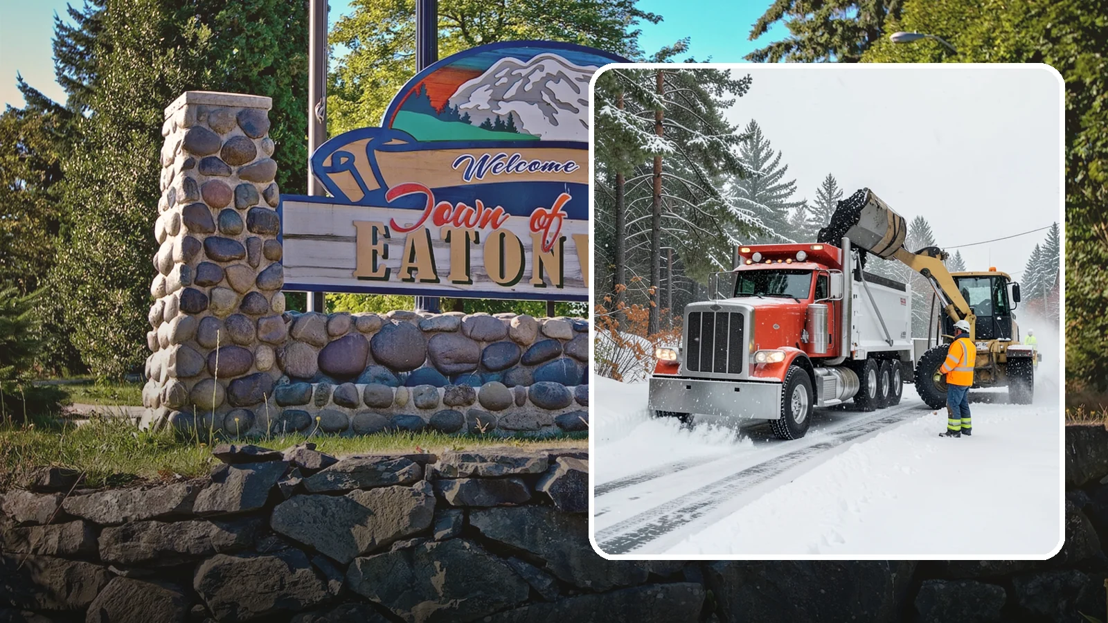 Construction Site Snow Removal in Eatonville, Pierce County, WA - We keep active Western Washington job sites open by clearing access roads, staging areas, and material yards so winter weather...